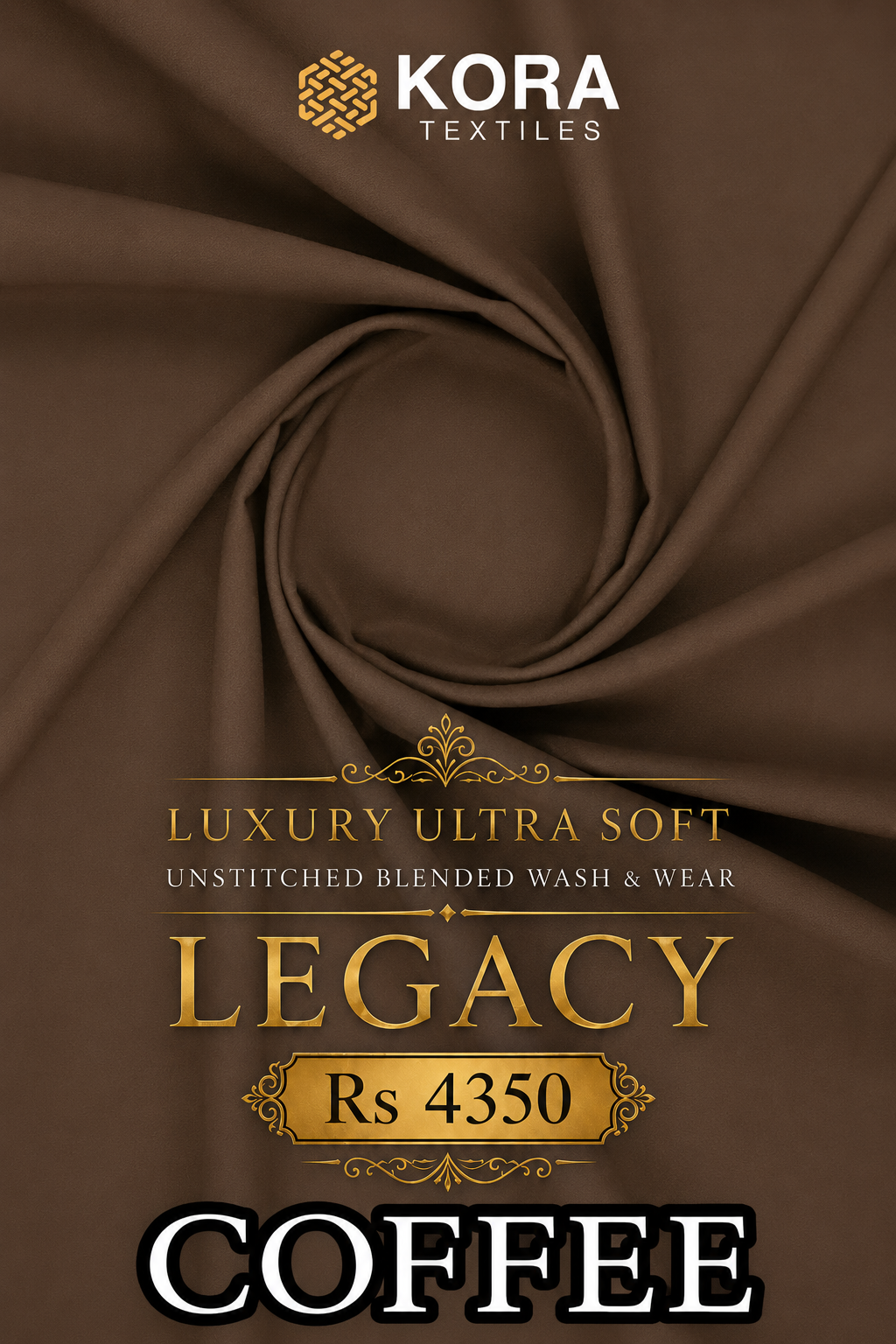 LUXURY ULTRA SOFT UNSTITCHED BLENDED WASH & WEAR – LEGACY