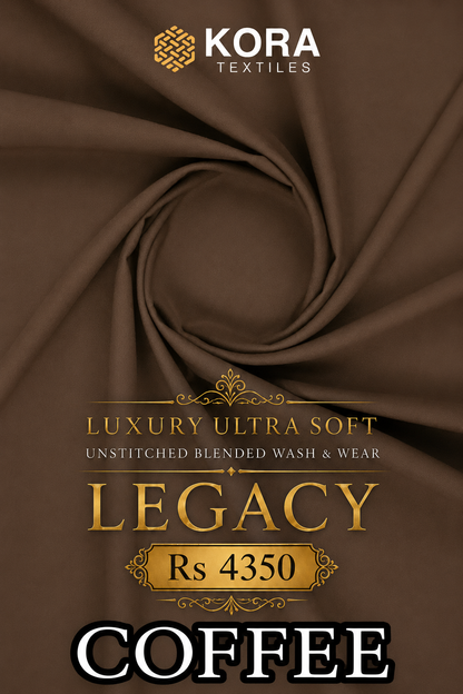 LUXURY ULTRA SOFT UNSTITCHED BLENDED WASH & WEAR – LEGACY