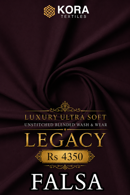 LUXURY ULTRA SOFT UNSTITCHED BLENDED WASH & WEAR – LEGACY