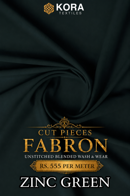 CUT PIECE FABRON UNSTITCHED WASH & WEAR FABRIC