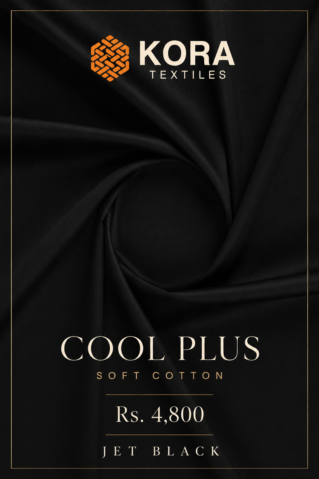 COOL PLUS SOFT COTTON UNSTITCHED FABRIC